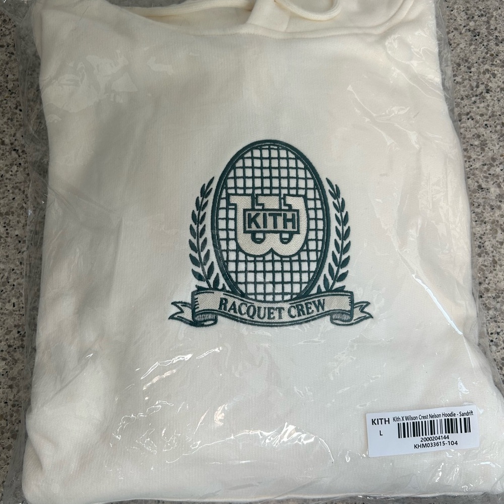 Kith x Wilson Crest Nelson Hoodie
